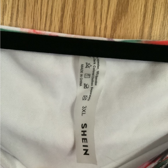 🍉 Shein bikini, Plus Size, halter top, high rise bottom, 3X, NWOT - Picture 8 of 14